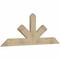 Ekena Millwork Saratoga Rough Sawn Timber Gable Bracket, Douglas Fir, 72"W x 27"H x 2"D x 6"F, 9/12 Pitch GBW072X27X0206SAR00RDF - alternate 2